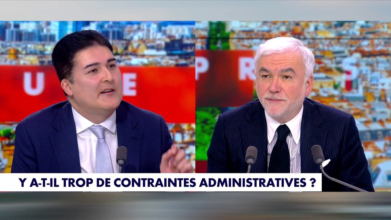Débat entre Joseph Tayefeh et Pascal Praud au sujet de l'industrie du plastique en France