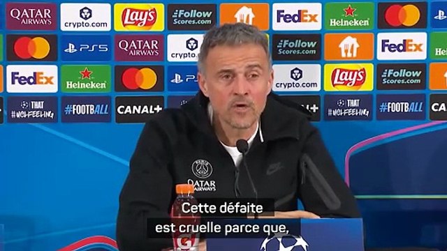 Luis Enrique : Autour du PSG, il y a toujours beaucoup de bruit