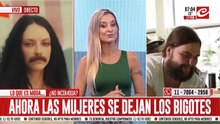 Mujeres con bigote, una tendencia que crece y genera debate en las redes