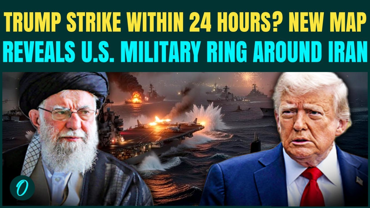 Iran ENCIRCLED? 2 U.S Super Carriers, 140+ Strike Aircraft, 40,000 Troops READY | SHOCKING Map Out