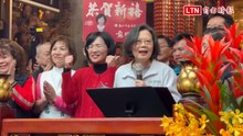 大年初一站台蘇巧慧 蔡英文幽默喊話「新北就讓女性當家」