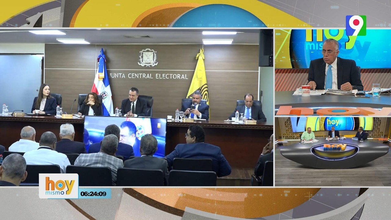 JCE aprueba nuevo reglamento para registrar afiliaciones y desafiliaciones de partidos políticos | Hoy Mismo