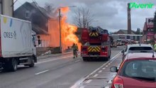 Explosion suite à une fuite de gaz à Braine-le-Château.