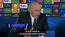 Diving is an 'insult to professionals' - Spalletti hits back at Chivu