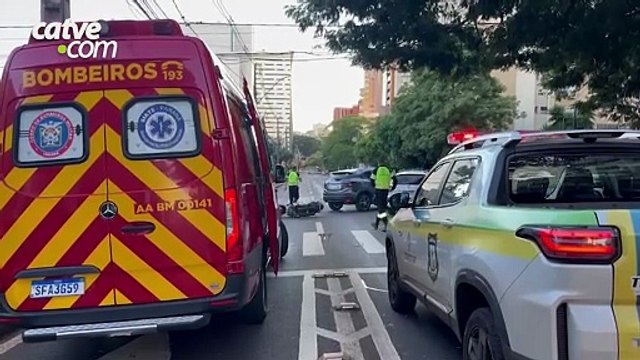 Acidente entre três veículos deixa feridos no Centro de Cascavel