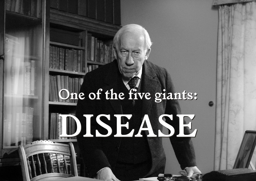 THE MAN WITH THE PLAN:  DISEASE