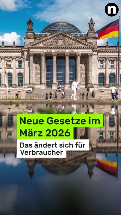 No Glomex Neue Gesetze im März 2026: Rentner aufgepasst - das ändert sich für Verbraucher