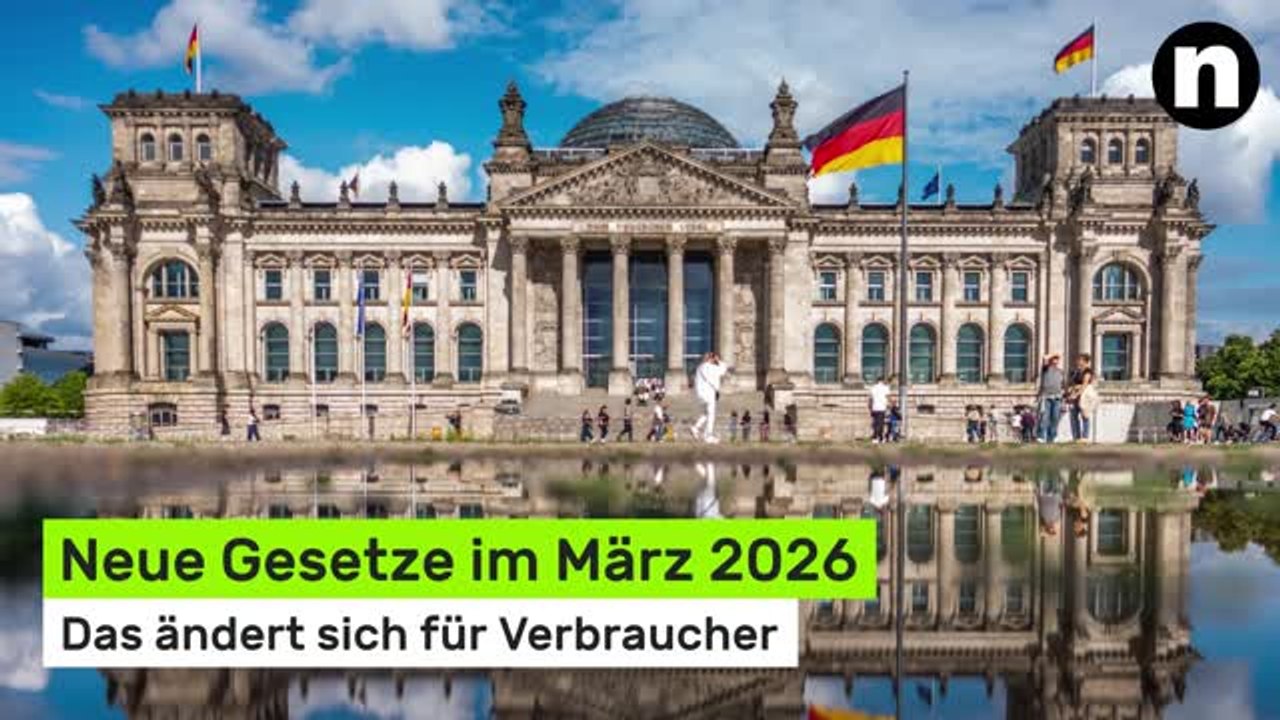 Neue Gesetze im März 2026: Rentner aufgepasst - das ändert sich für Verbraucher