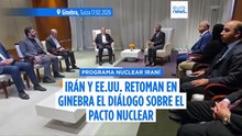 Nueva ronda de diálogo nuclear en Ginebra entre Estados Unidos e Irán