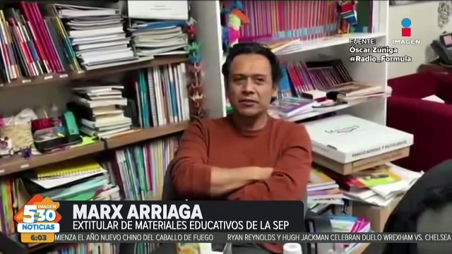 Marx Arriaga se atrinchera en su oficina y denuncia intento de despido ilegal