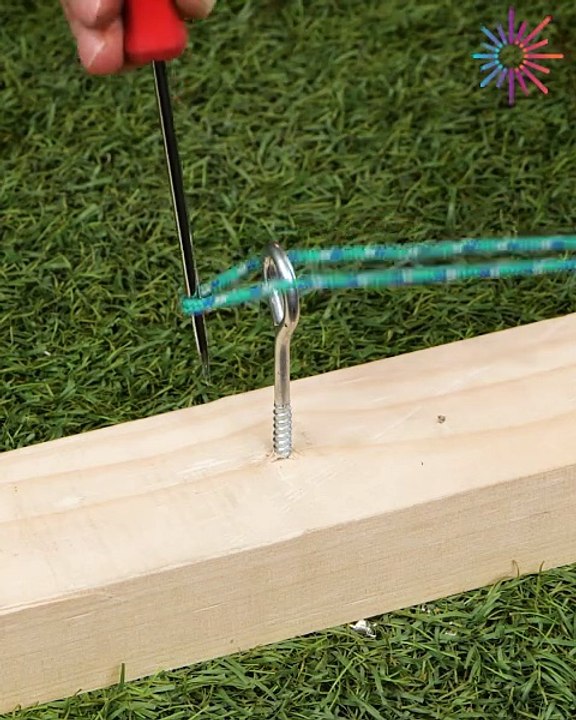 Smart rope lock hack for quick security🔒