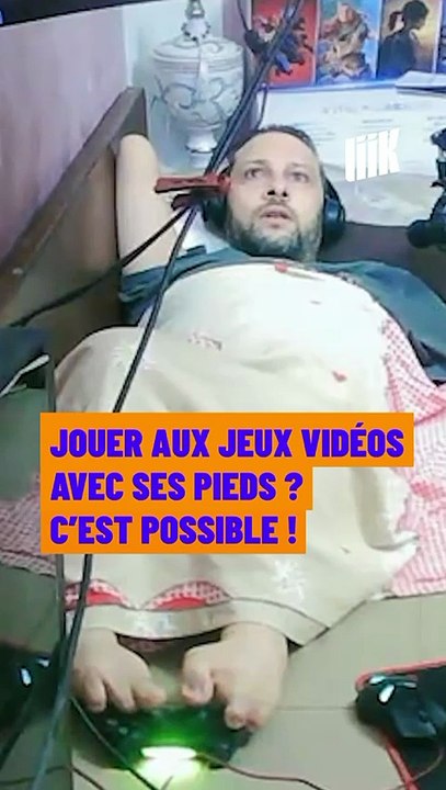 🎮 Achraf Nemri, 41 ans, joue aux jeux vidéo… sans ses mains !