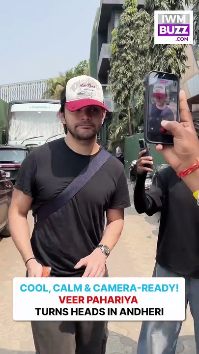 Veer Pahariya spotted in Andheri