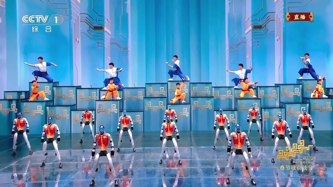China exibe robôs humanoides avançados em gala do Festival da Primavera