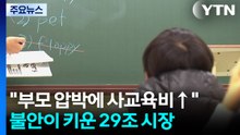 "부모 압박에 사교육비↑"...불안이 키운 29조 시장 / YTN