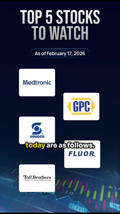 Top 5 Stocks To Watch In The Stock Market Today