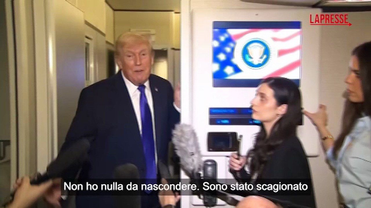Trump: "Nessun legame con Epstein"