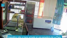 Dramático robo a mano armada en una panadería de La Plata