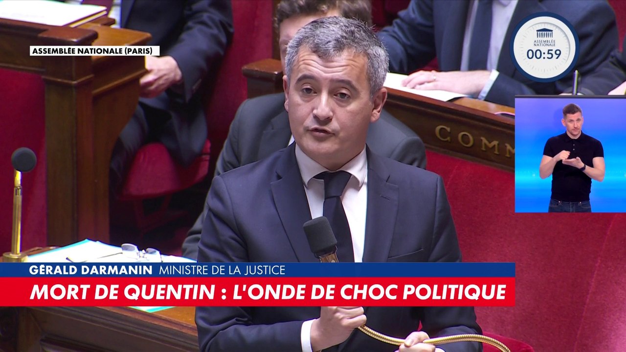 Gérald Darmanin : «La brutalisation de la vie politique doit s'arrêter»