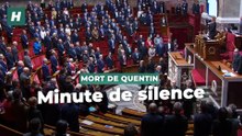 L'assemblée nationale observe une minute de silence pour rendre hommage à Quentin Deranque
