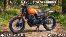 AJS JFT-125 vorgestellt – Leichter Scrambler mit Stil