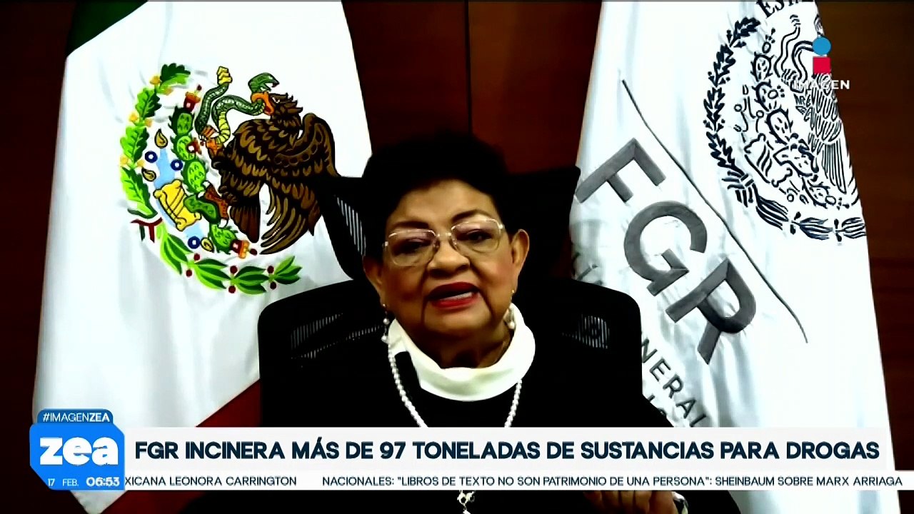 FGR destruye toneladas de ingredientes para drogas | Noticias con Francisco Zea