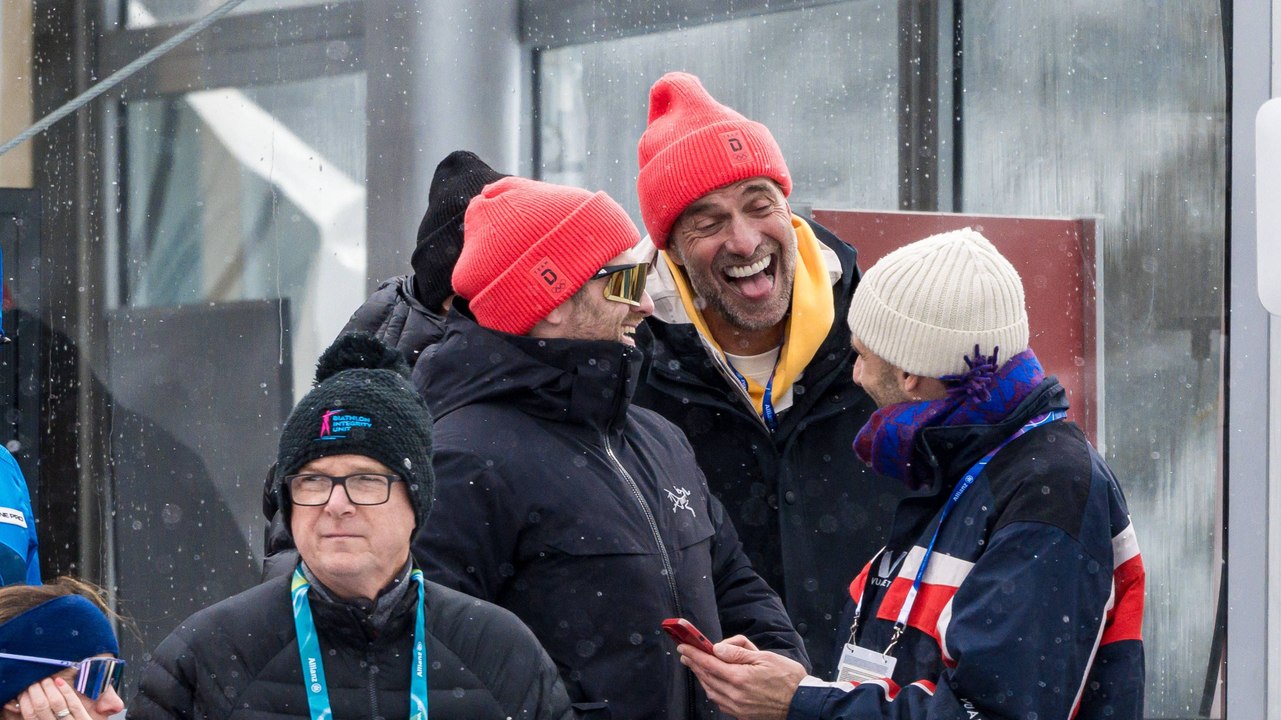 "Ich liebe Biathlon": Klopp hat Spaß im Deutschen Haus