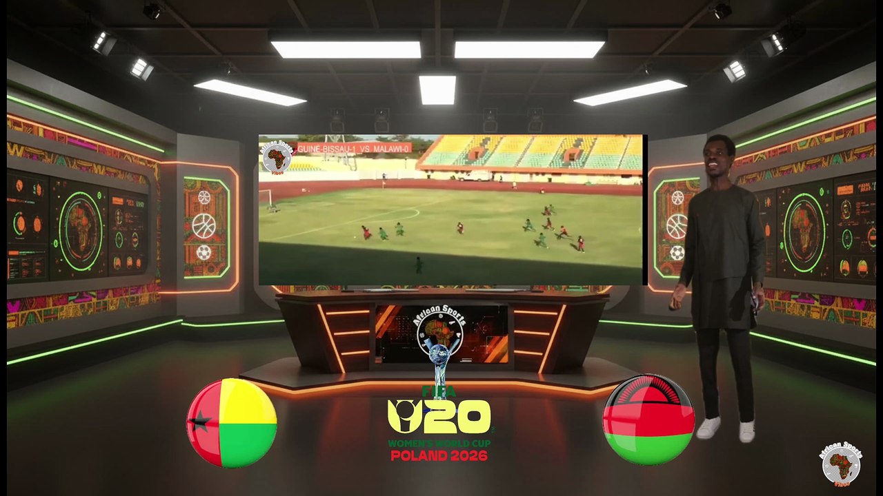Guinea Bissau 1-1 Malawi | FIFA U-20 Women's World Cup Qualifiers 2026 | Tight Draw in 3rd Round