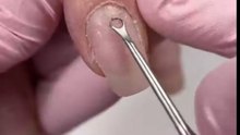 Relaxing ASMR manicure experience with gel application