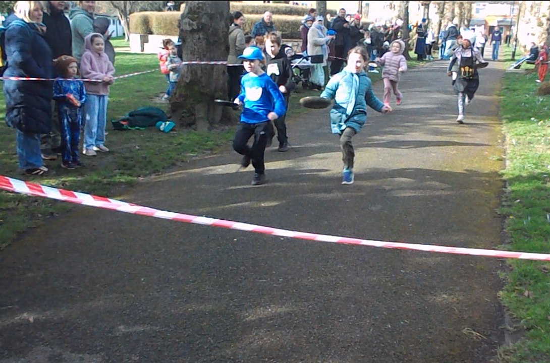Alton Pancake Race number 6