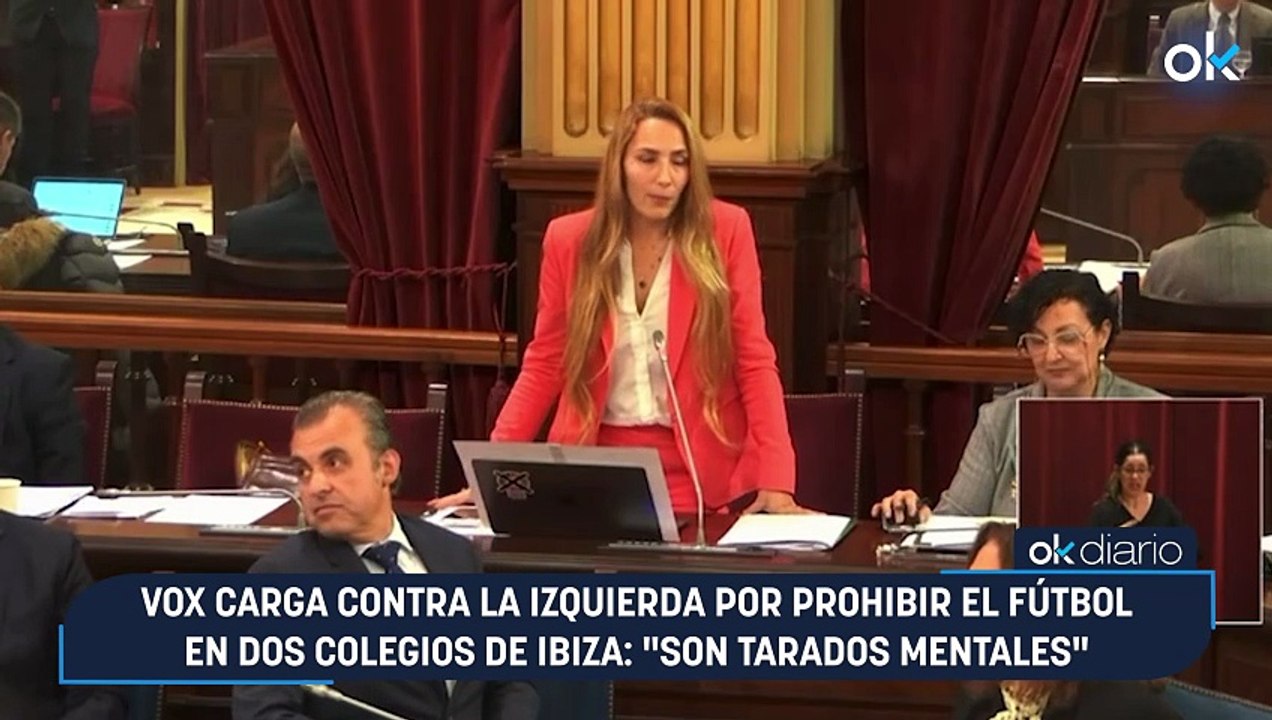Vox carga contra la izquierda por prohibir el fútbol en dos colegios de Ibiza: "Son tarados mentales"
