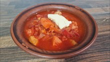 Authentic Ukrainian Borscht! Recipe from Ukraine! Delicious and Filling!