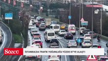 İstanbul'da trafik yoğunluğu yüzde 87'ye ulaştı