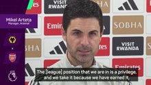 Arteta says Arsenal will 'embrace' title race