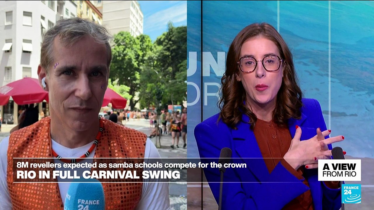'One huge party': Brazilian carnival in full swing in Rio