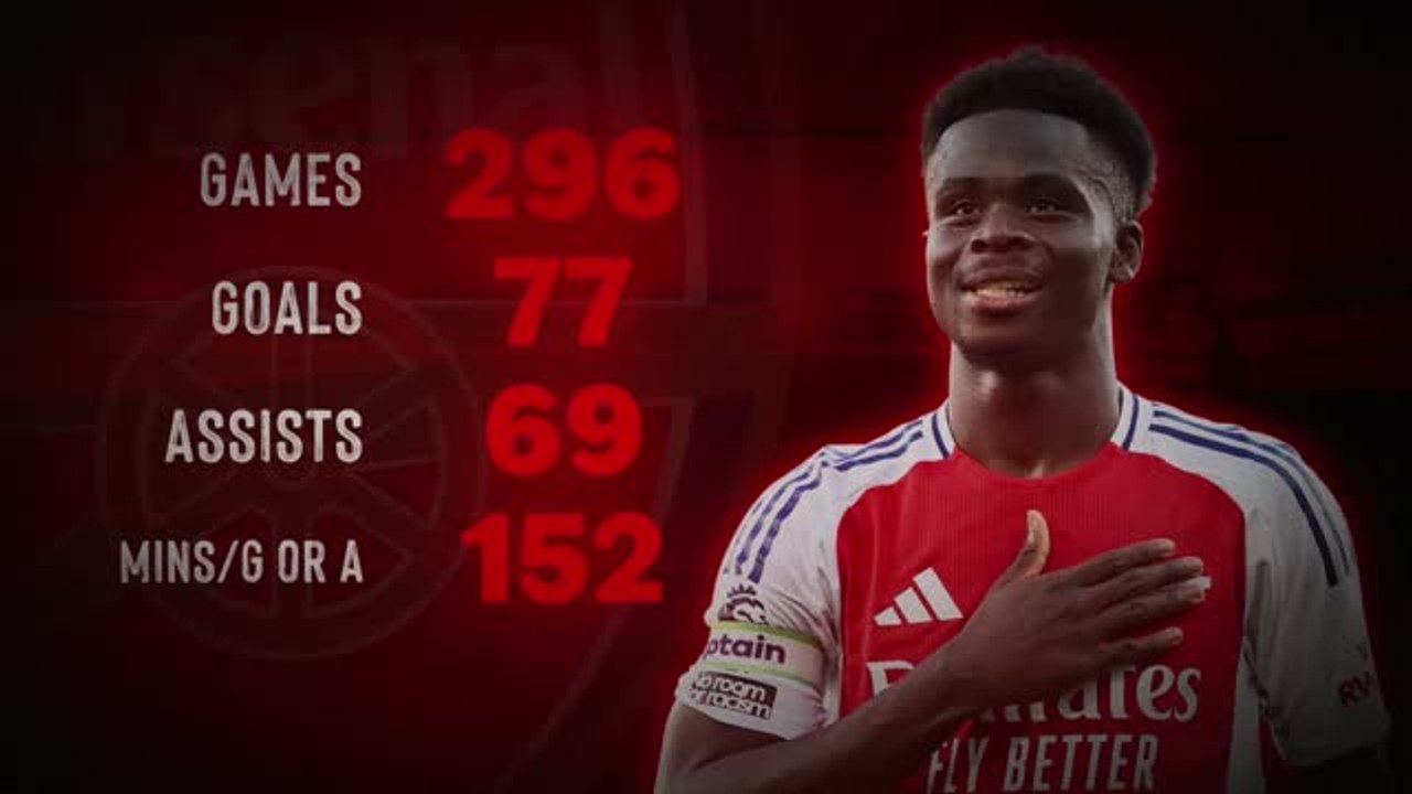 Bukayo Saka: ‘star boy’ to Arsenal's ’star man’