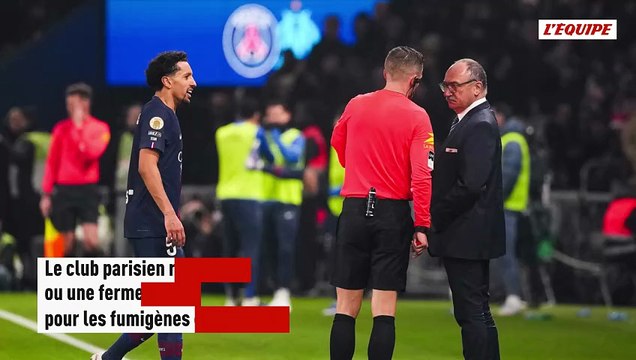 Le PSG sous la menace de la commission de discipline après le classique contre l'OM - Foot - Ligue 1 - Discipline