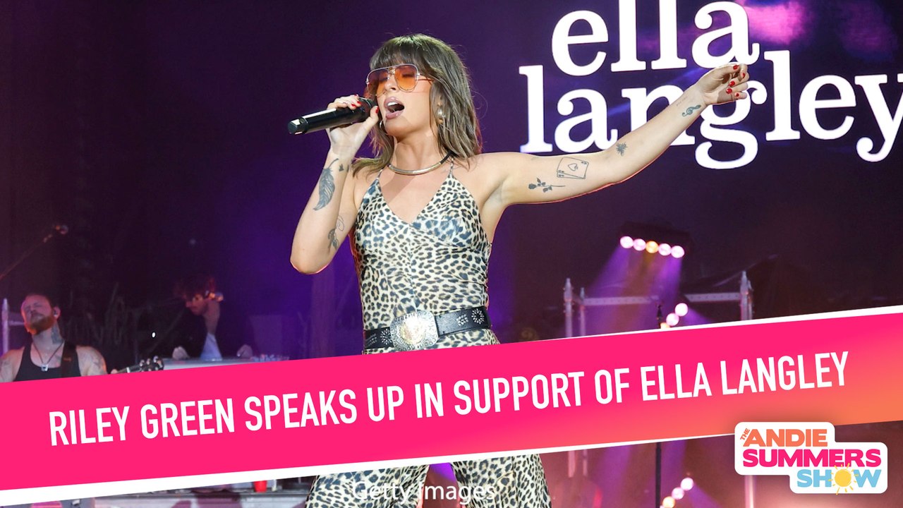 Riley Green Speaks Up In Support Of Ella Langley