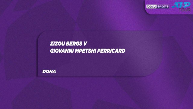 Z. Bergs vs. G. Mpetshi Perricard Match Highlights Doha February 17, 2026