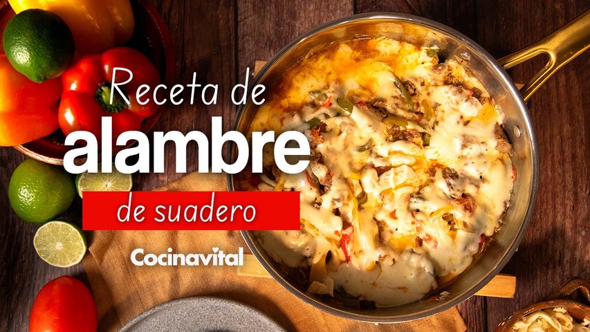Receta de alambre de suadero para tacos