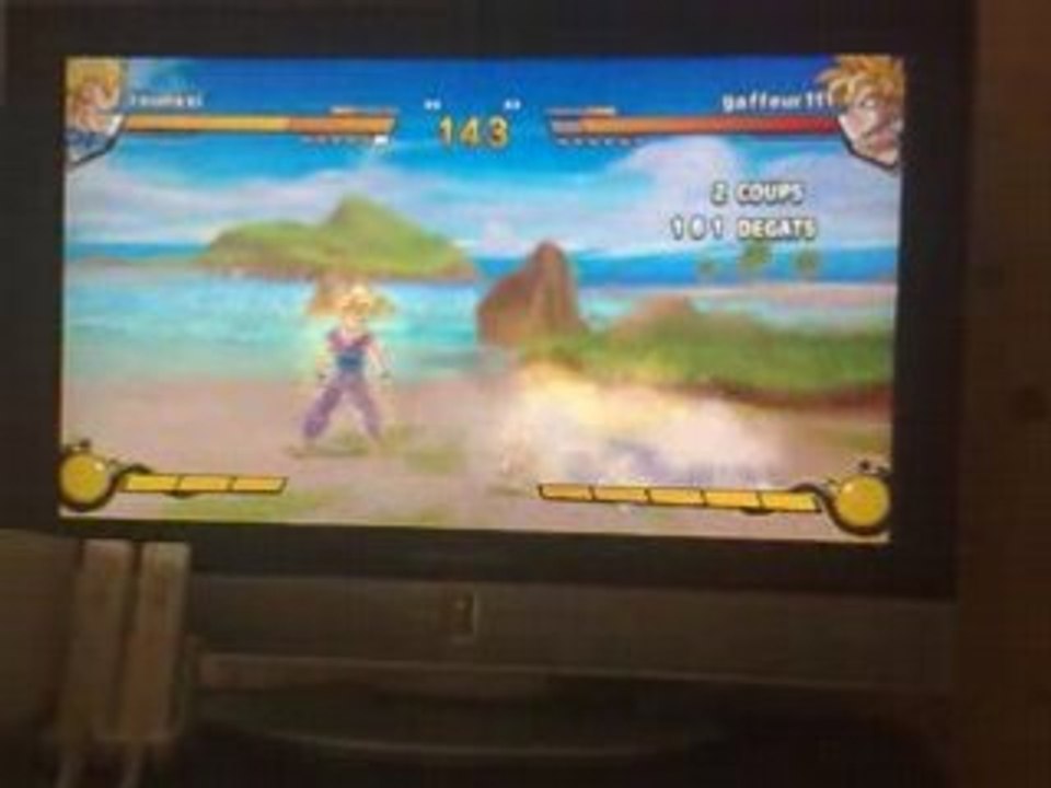 vegeta VS gohan online