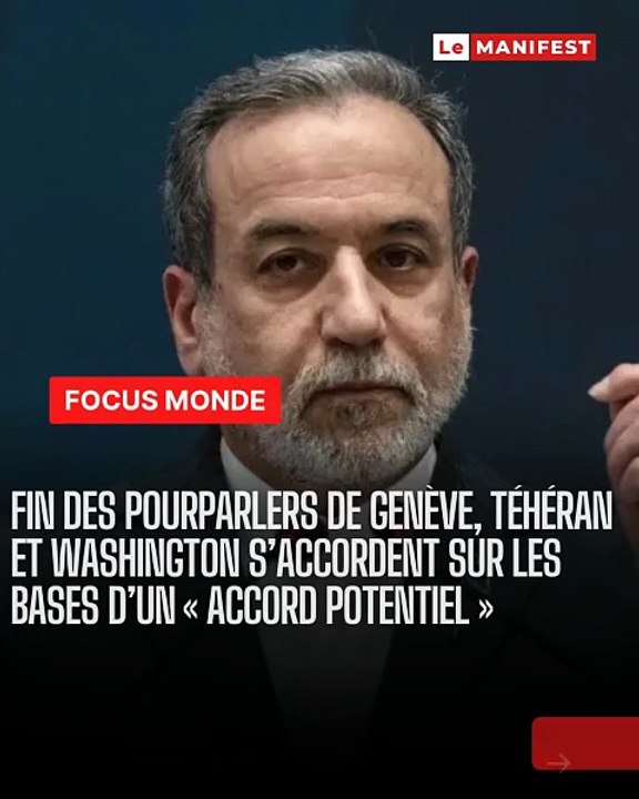🚨🌍🇮🇷🇺🇸 Genève relance le dialogue nucléaire :  Des avancées, des lignes rouges et un prochain round déjà stratégique… 👀 Un tournant diplomatique à suivre de très près.