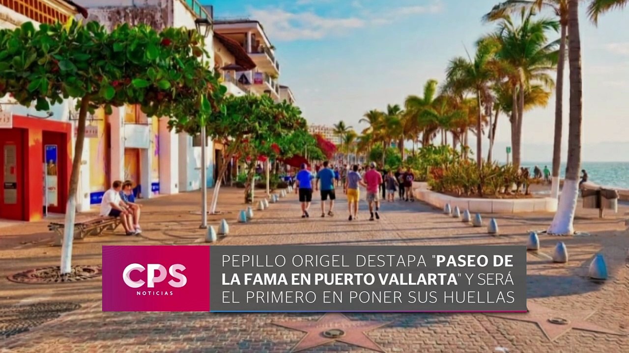 Pepillo inaugura Paseo de la Fama en Vallarta | CPS Noticias Puerto Vallarta