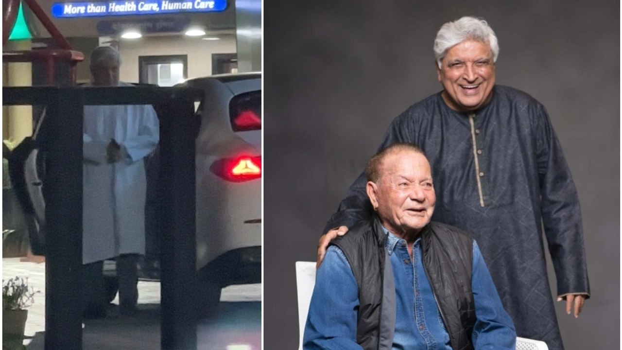 Javed Akhtar visits Salim Khan at Lilavati hospital