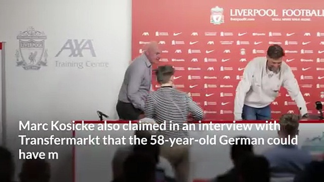 Jurgen Klopp’s agent claims Man Utd and Chelsea wanted former Liverpool boss