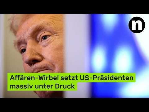 Donald Trump: Affären-Wirbel setzt US-Präsidenten massiv unter Druck