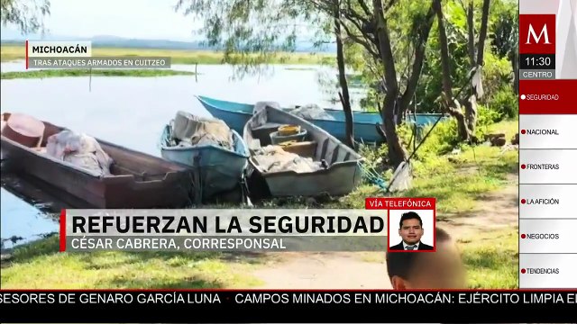 Refuerzan seguridad en Cuitzeo, Michoacán, tras ataques a gasolineras e incendios