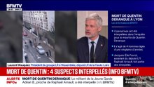 Mort de Quentin à Lyon: "La France Insoumise est le premier danger pour la République", estime Laurent Wauquiez (LR)