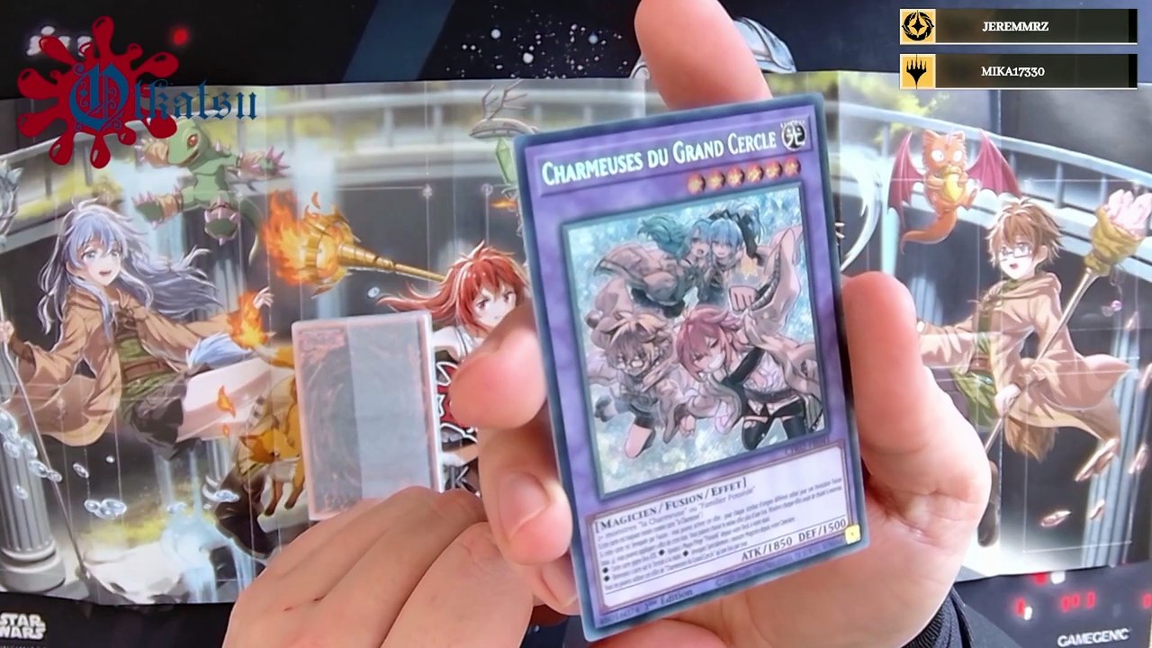 UntapUpkeepDrawFR ouverture Yu-Gi-Oh! Le Deck des Chroniques: Les Charmeuses Spirituelles