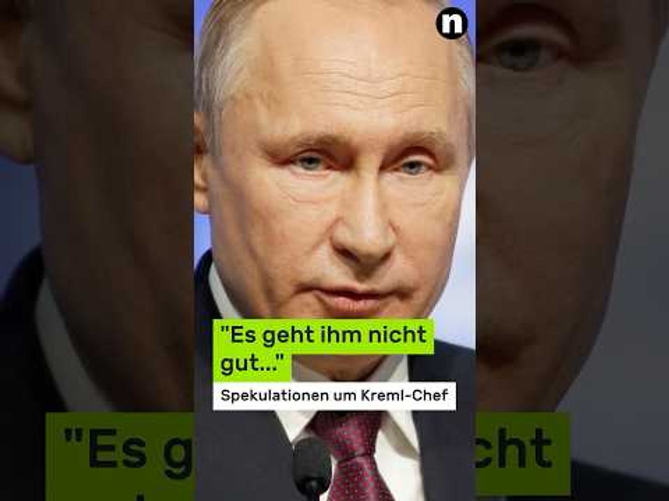 Wladimir Putin bald tot?: 'Es geht ihm nicht gut...' Wilde Spekulationen um abgetauchten Kreml-Chef